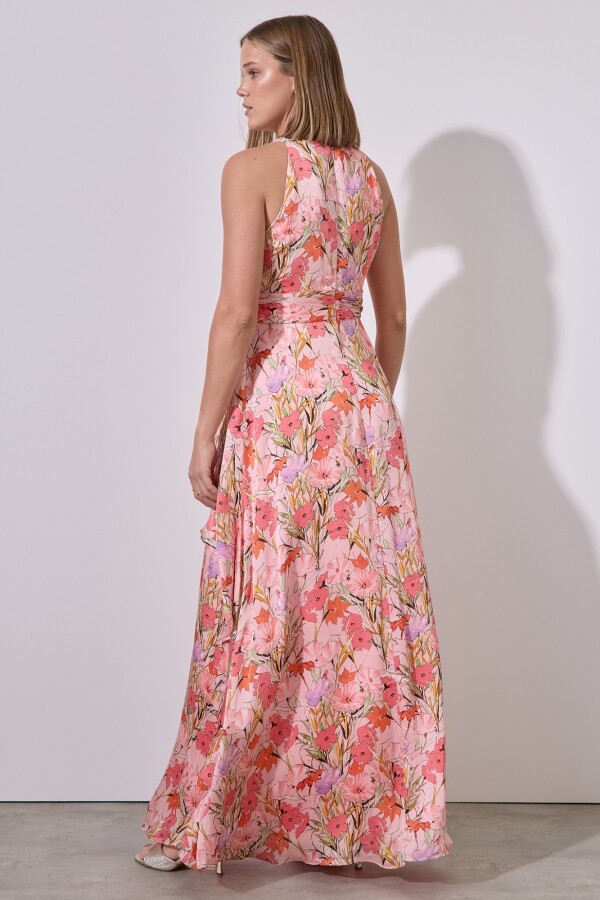 Vestido Maxi Sping CORAL/MULTI