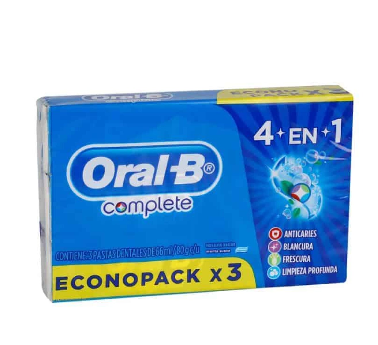 Oral-B Pack X3 Complete 4 En 1 . 80 