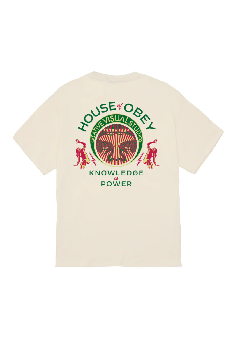 OBEY KNOWLEDGE IS POWER Crema