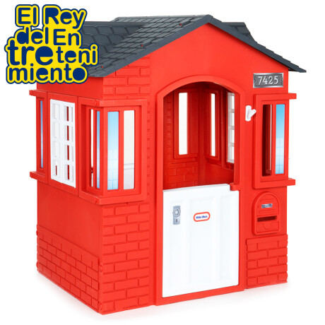 Casa Casita De Juegos Infantil Little Tikes N1 Usa Rojo