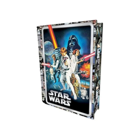 Puzzle 3D Star Wars con lata decorativa - 300 piezas Puzzle 3D Star Wars con lata decorativa - 300 piezas