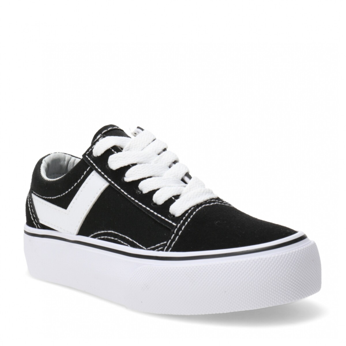 Championes de Niños Pony Old School KIDS Plataforma PONY - Negro 