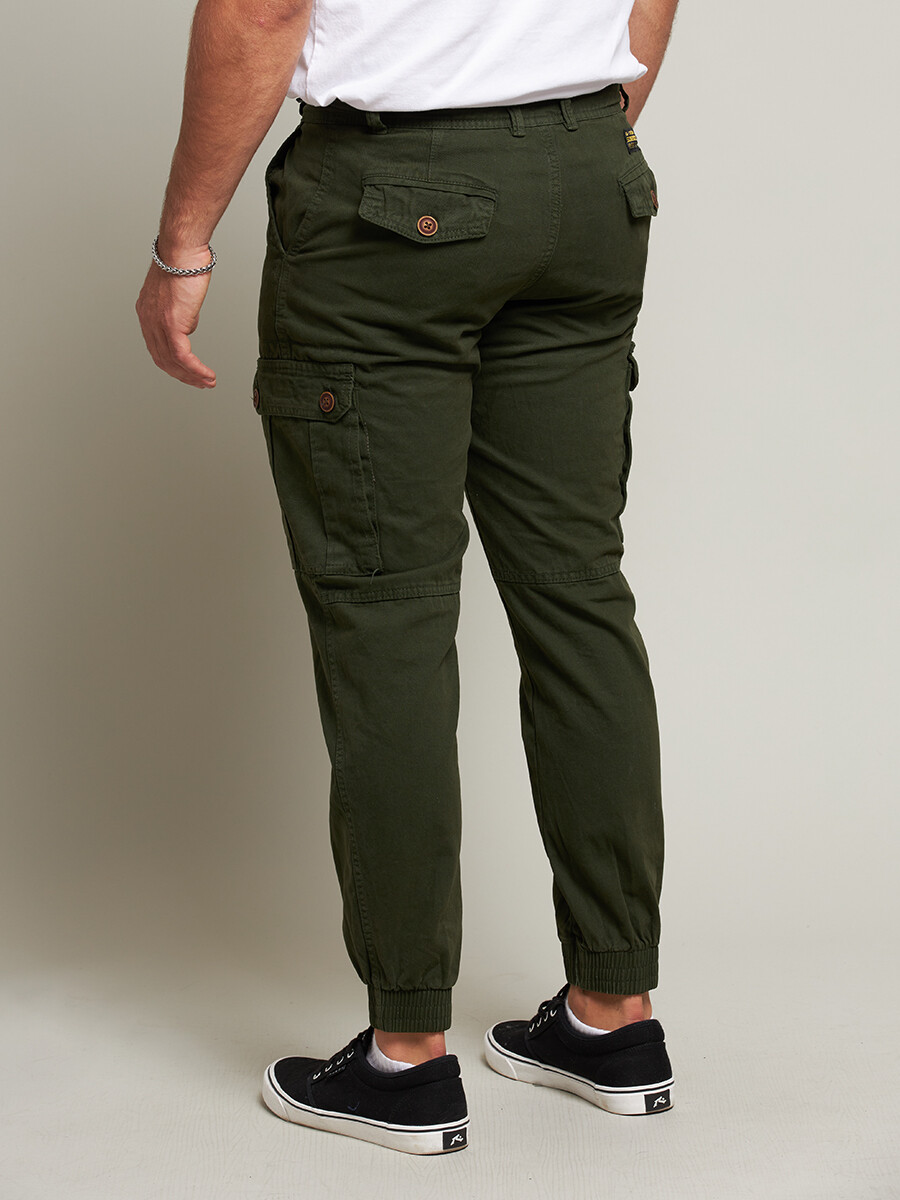 PANTALON CARGO VISUND DIXIE Militar