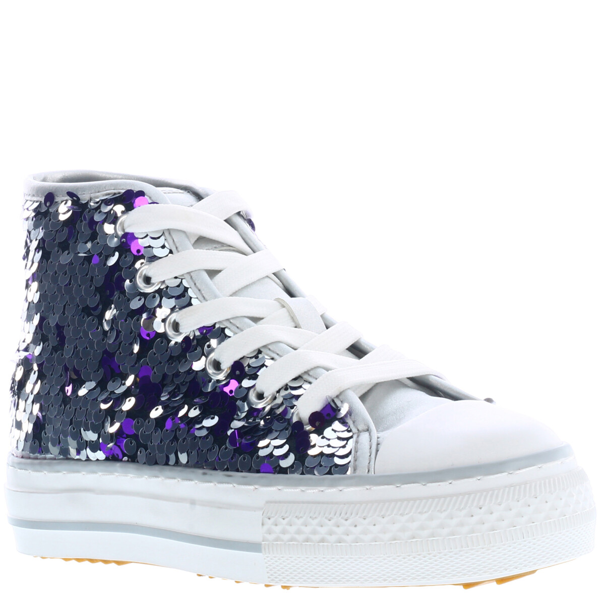 Championes de Niña MINI Miss Carol botita - Plateado 