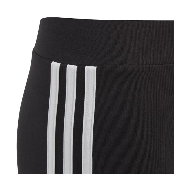 Calza Adidas Essentials Cotton 3 bandas Negro