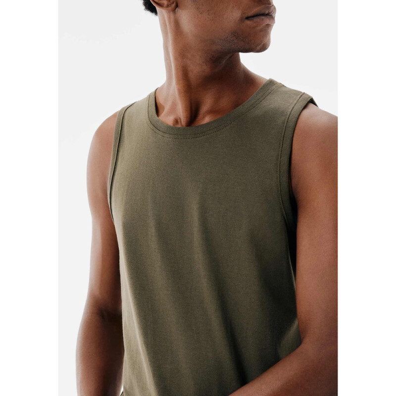 CAMISETA REGATA MASC CINZA ESCURO