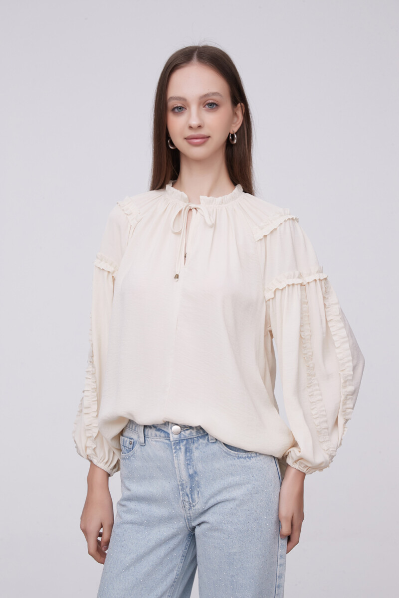 Blusa Culian - Crudo / Natural 