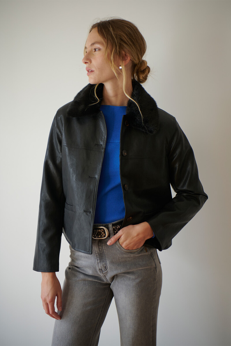 CHAQUETA MOSCU NEGRO