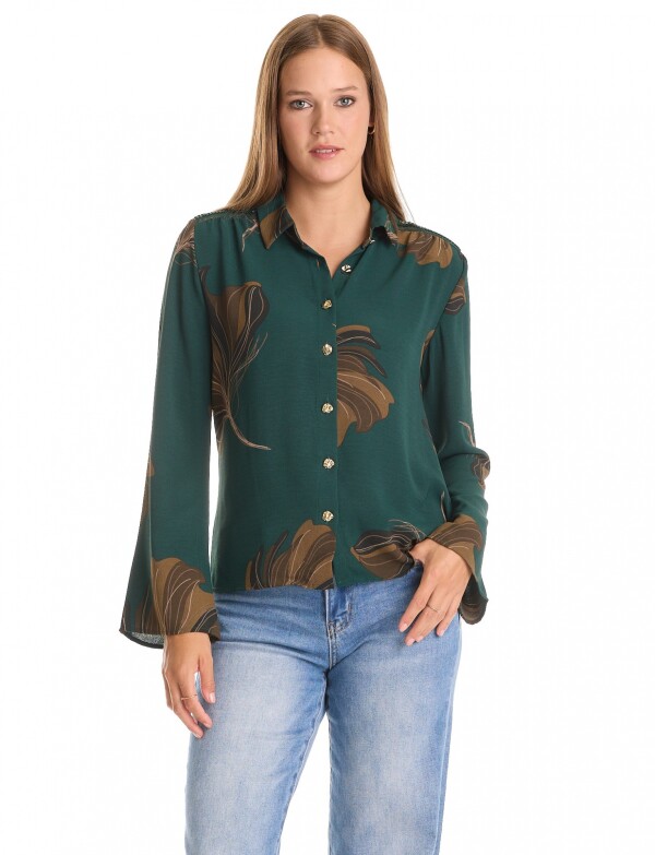 Camisa Print VERDE/MULTI