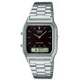 Reloj CASIO RETRO AQ230A-1DMQ Acero Plateado Esfera 30mm 0