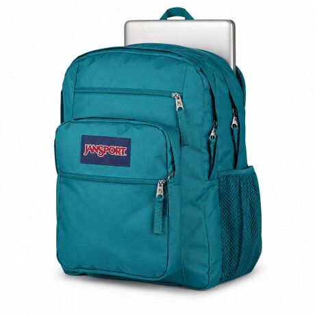 Mochila Escolar Laptop Jansport Big Student Original Urbana Emerald Pool