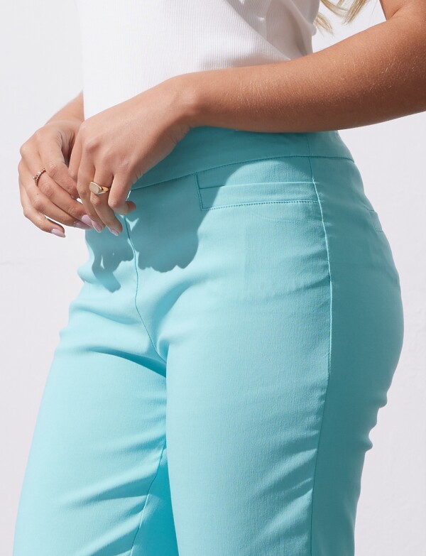 Pantalon Pull On CELESTE CLARO