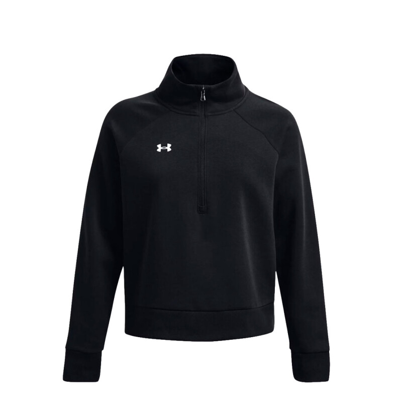 Buzo de Mujer UNDER ARMOUR Rival Fleece Hz Zip Negro