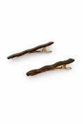 BROCHE TALIN Marron