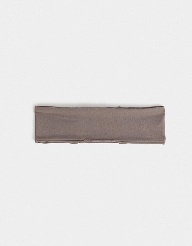 Vinchas Textiles Classic Vincha Textil - Gris Visón
