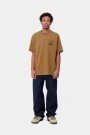 S/S Groundworks T-Shirt Marron