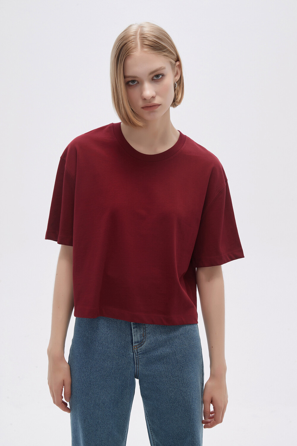 Remera Solisa Bordeaux