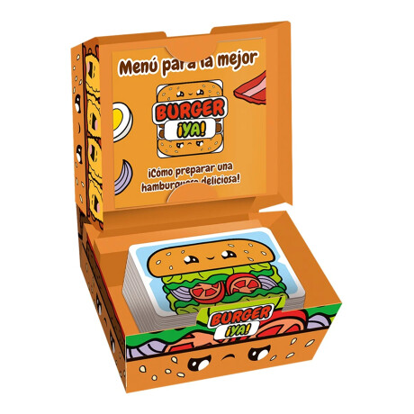 Juego De Mesa Asmodee Burger ¡Ya! +8 001