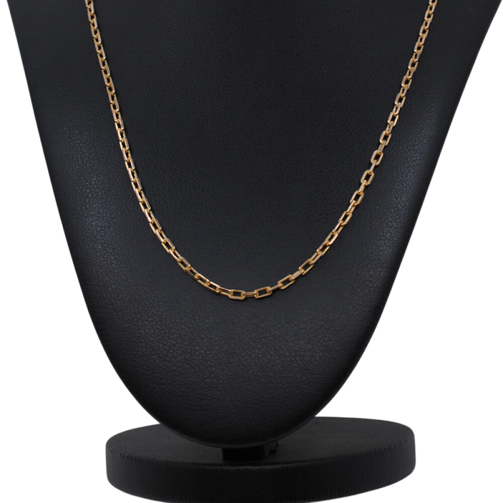 Cadena forcet en oro 18k rosa. Largo 57 cm Cadena forcet en oro 18k rosa. Largo 57 cm