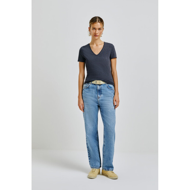 BLUSA MM FEM PRETO MESCLA