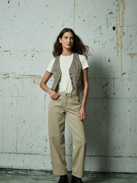 JEAN LYSIRA BEIGE OSCURO