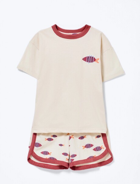PIJAMA INFANTIL MULTICOLOR