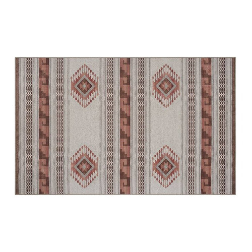 Alfombra Moderna | 50 x 80 cm Asteca Roja