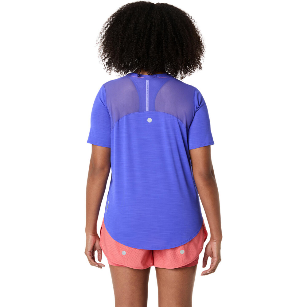 Polos Running Road SS Top Mujer Cobalt Burst