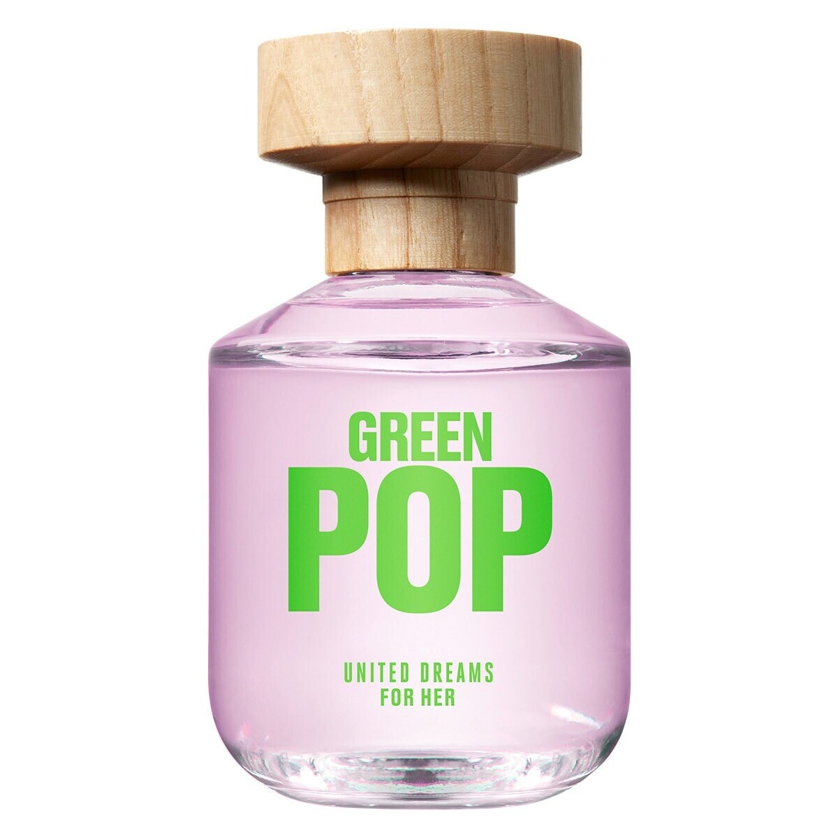 Benetton United Dreams Green Pop Mujer (Edición Limitada 2025) Eau de Toilette - 80ml - Femenino 
