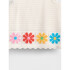 SL CROCHET FLORAL TANK IVORY FROST