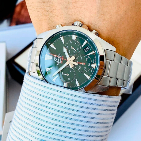 Reloj Edifice Efv630D-3Avudf En Acero Inoxidable Plata 0