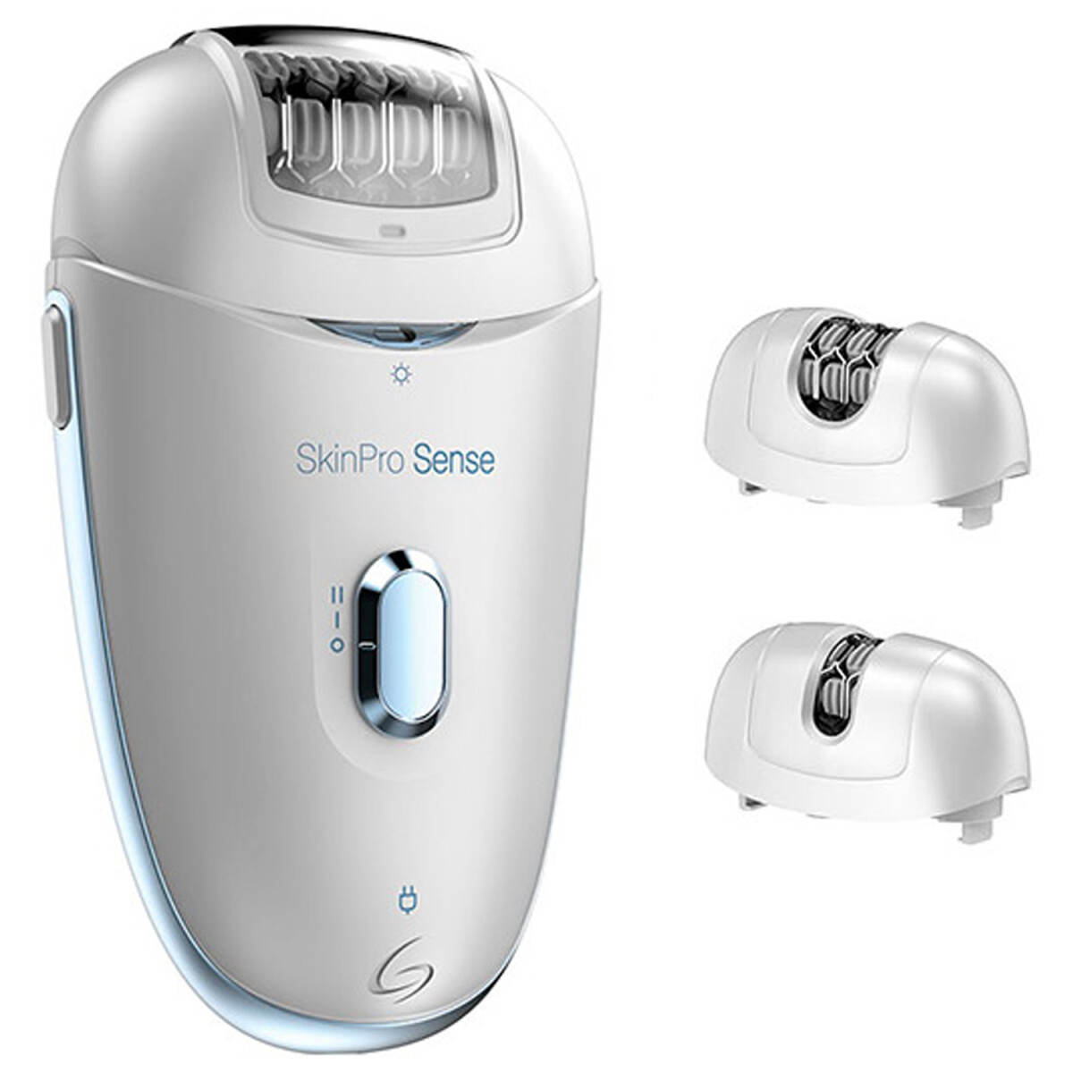 Depiladora GAMA SkinPRO Sense con 2 cabezales - Blanco 