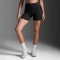 Short Training Fluid Hi-Rise 5 Inch Mujer Black/black