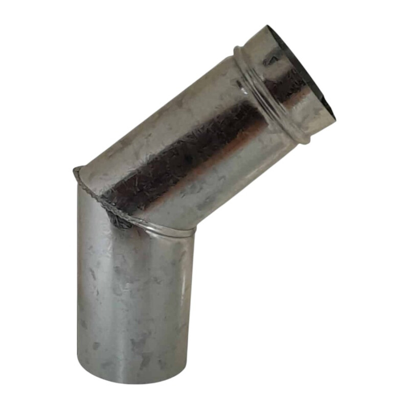 Codo caño galvanizado 12 cm Codo caño galvanizado 12 cm
