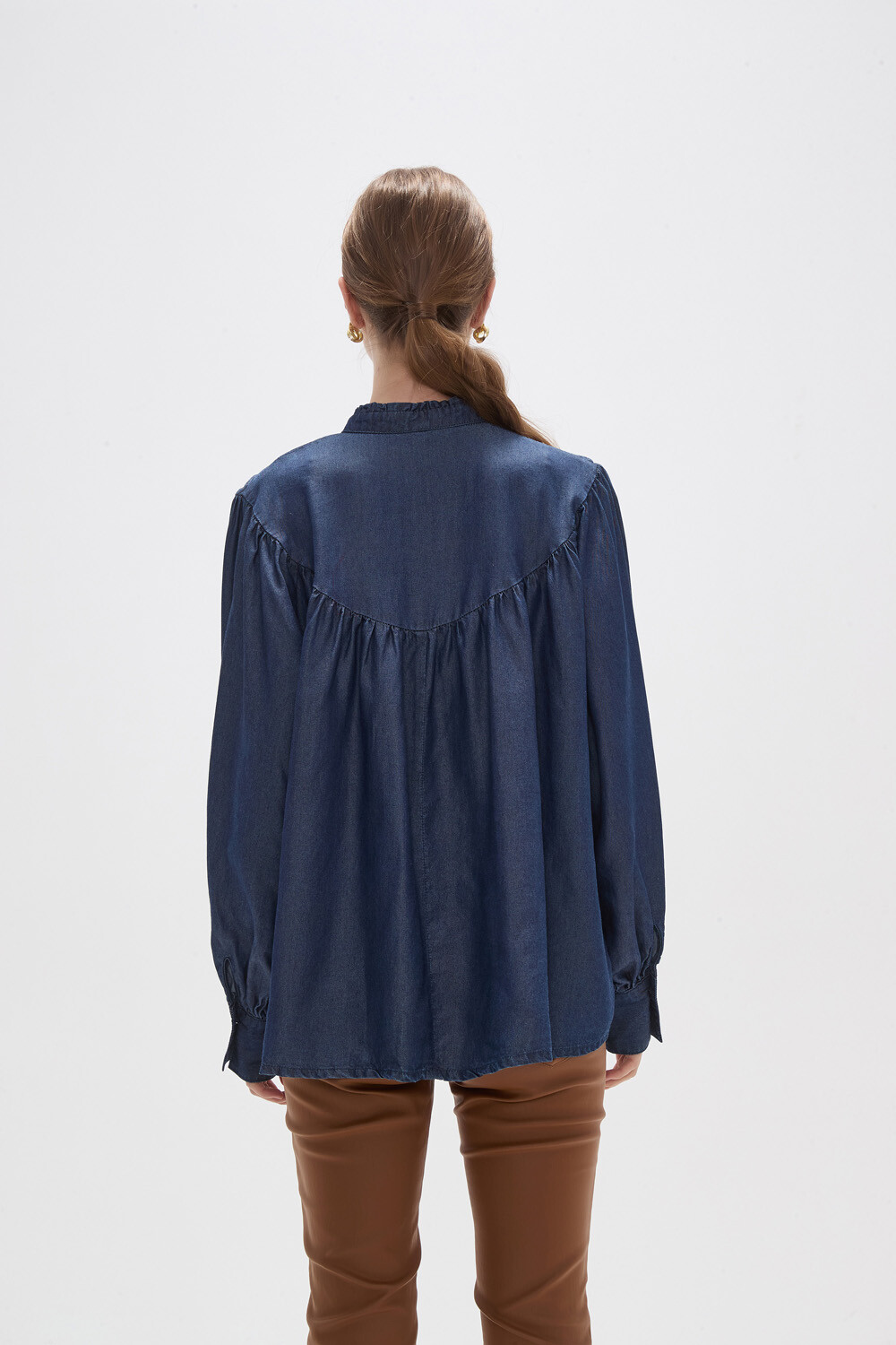 Blusa Falros Azul Indigo