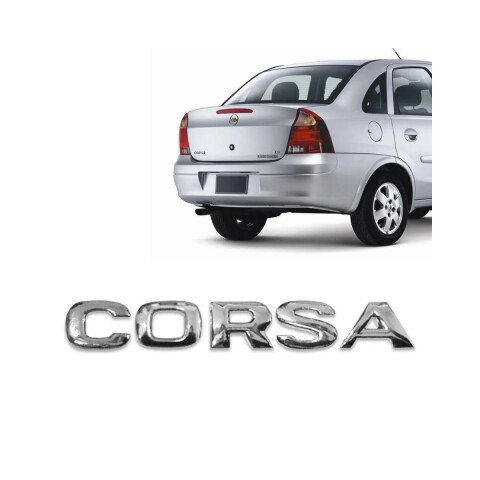 EMBLEMA TRASERO "CORSA" Emblema Trasero "corsa"