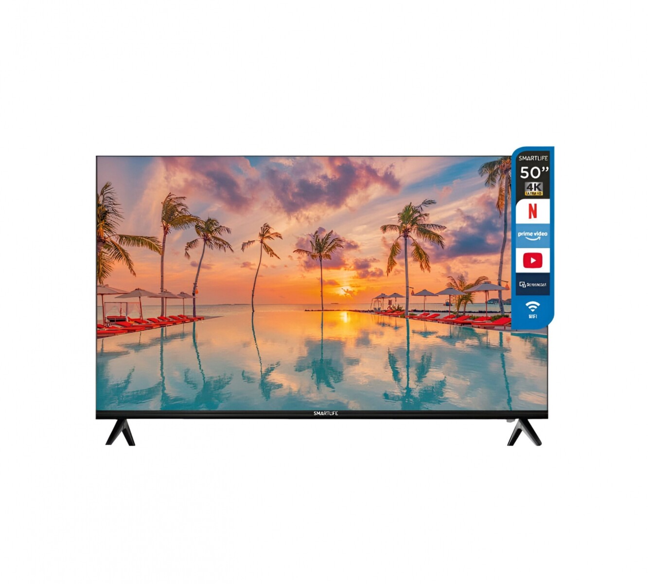 Smart Tv Led Televisor 50" - 4K - Smartlife 