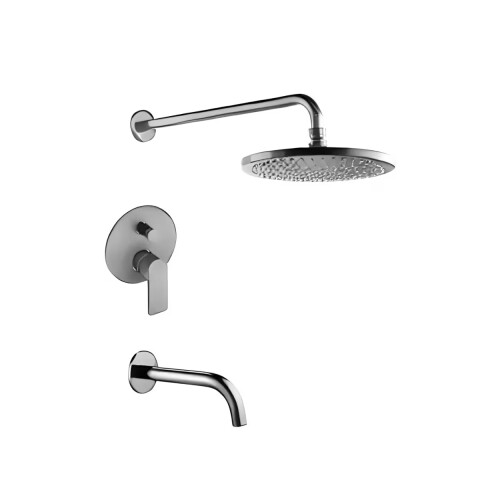 Grifería de Ducha Monocomando embutida con transferencia Blaster Cromado Brillante Grifería De Ducha Monocomando Embutida Con Transferencia Blaster Cromado Brillante