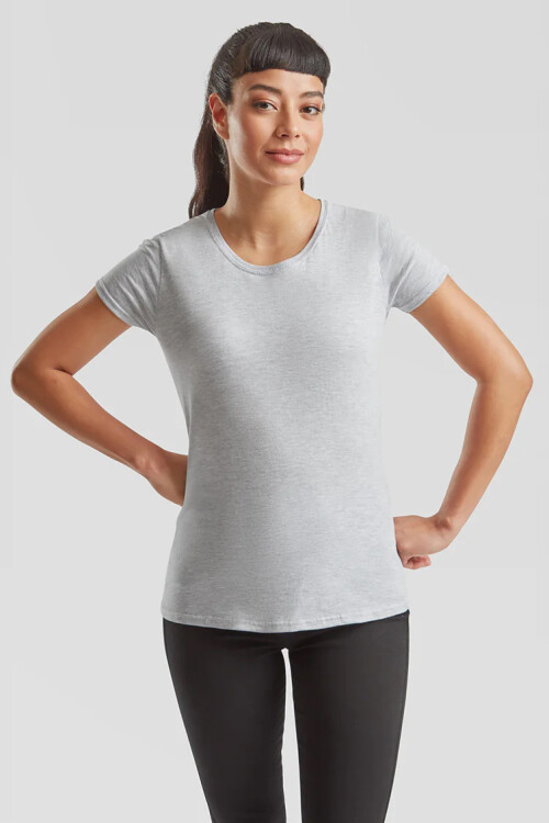 Remera cuello redondo ICONIC 150 GRIS
