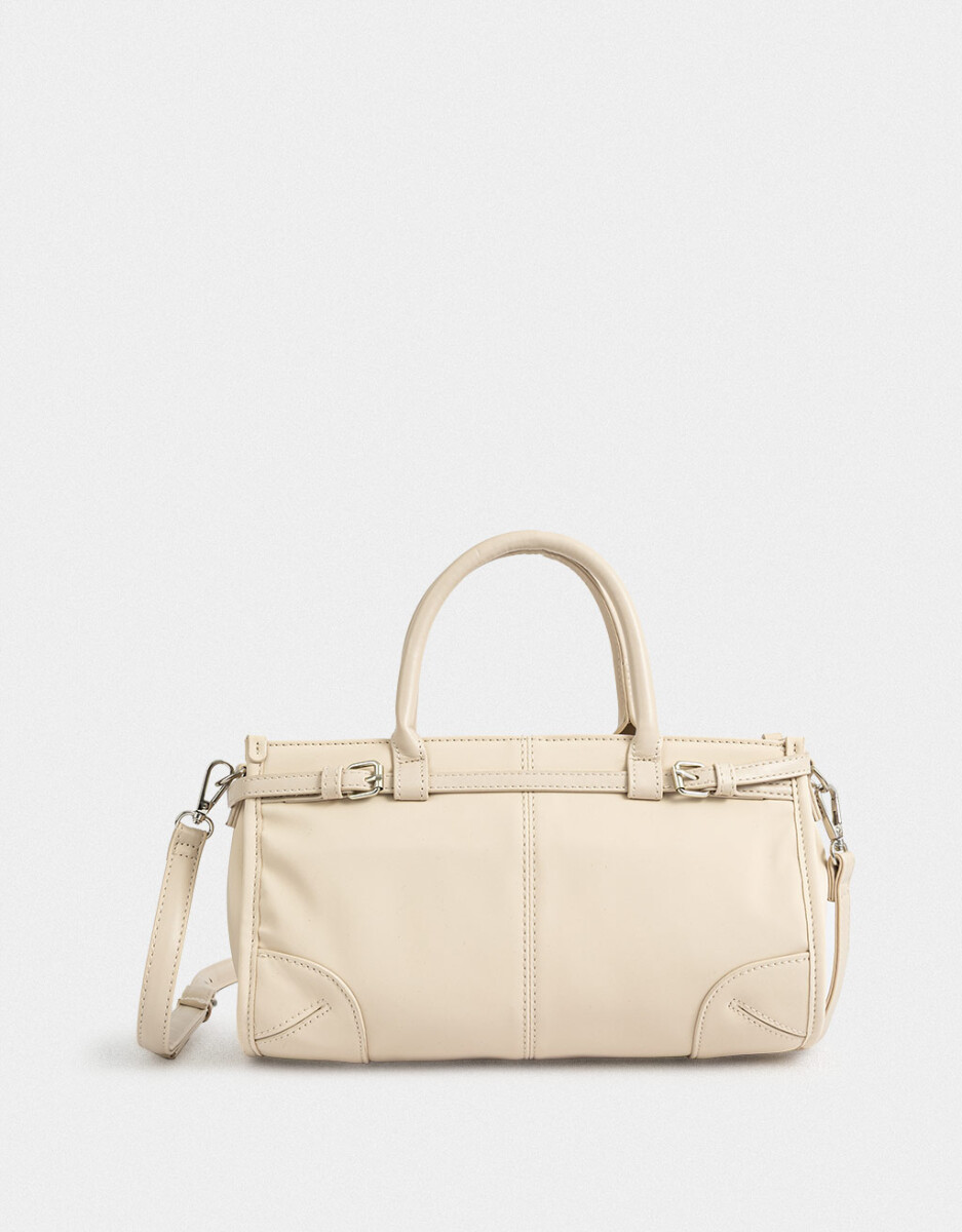 Cartera Bowling Con Hebillas 