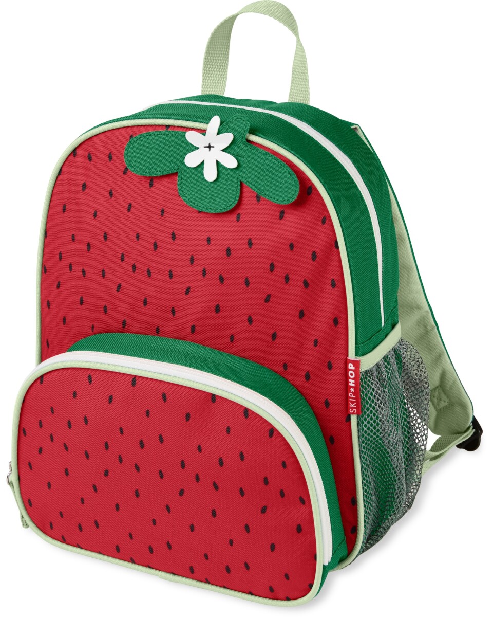Mochila diseño frutilla 
