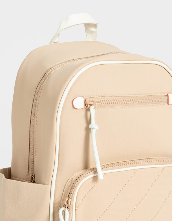 Mochilas Urbanas Deportivo Mochila Multipocket Urbana - Marron Beige