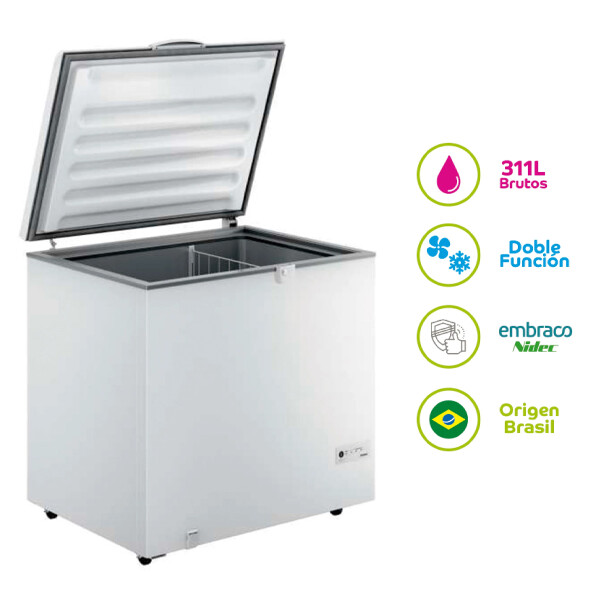 Freezer Horizontal Consul Cha31lbdwx 311 L FREEZER HORIZONTAL CONSUL CHA31LBDWX