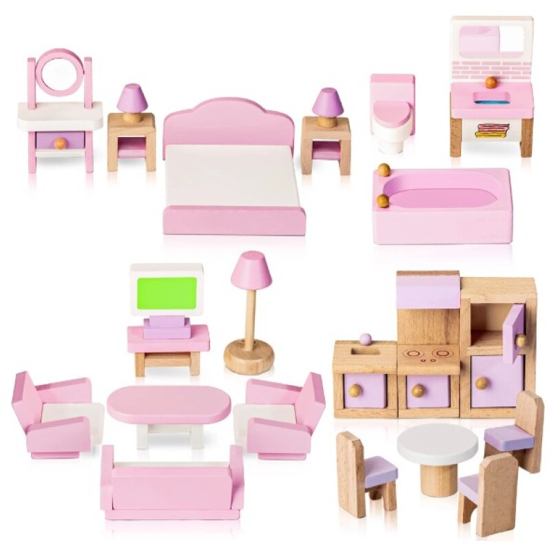 Set completo muebles de casita Set Completo Muebles De Casita