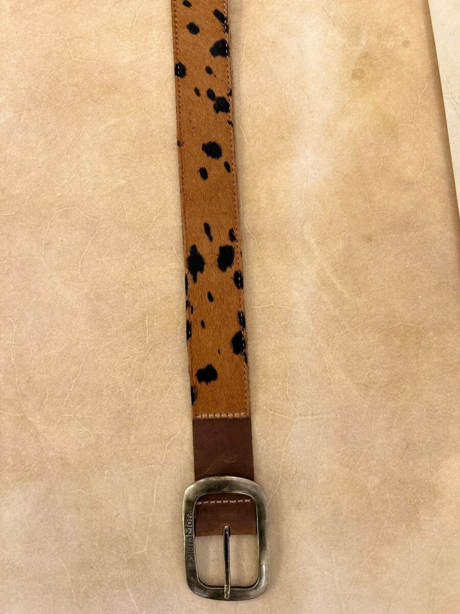 Print Belt - Camel / Dorado 