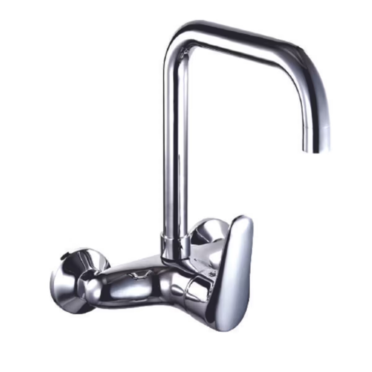 Monocomando Cocina Pared Balder Bronce Cromado 