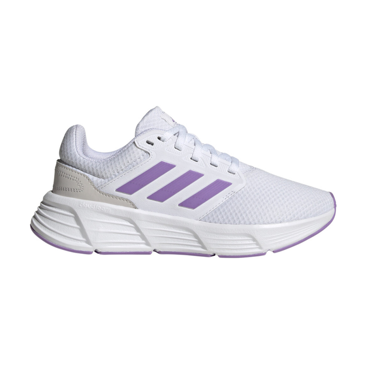 adidas GALAXY 6 - Cloud White / Violet Fusion / Dash Grey 