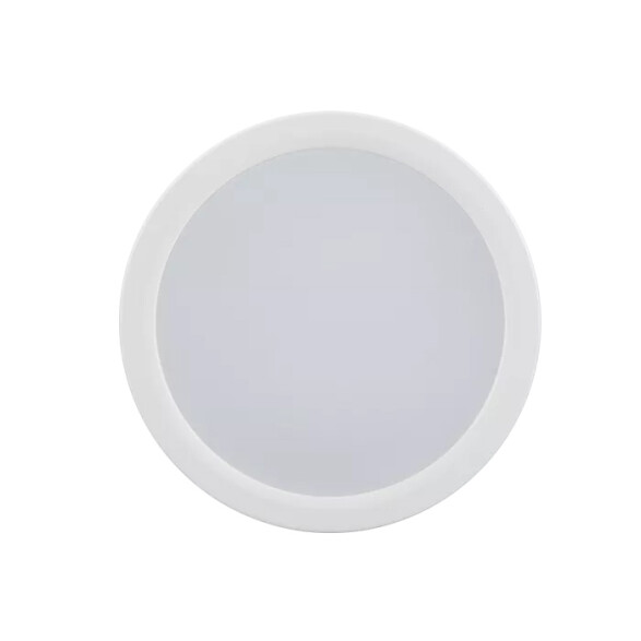 Plafón LED redondo 18W blanco, luz cálida Ø200mm NV2126