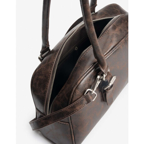 Cartera Formato Bowling Marron Chocolate
