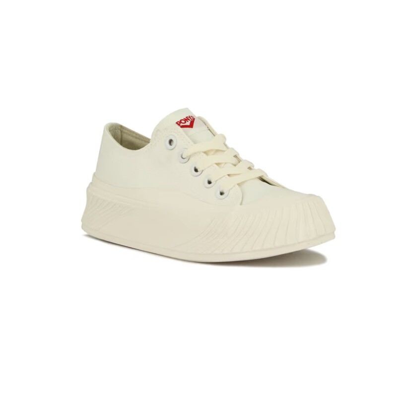 Championes Pony Casual White Mujer Blanco